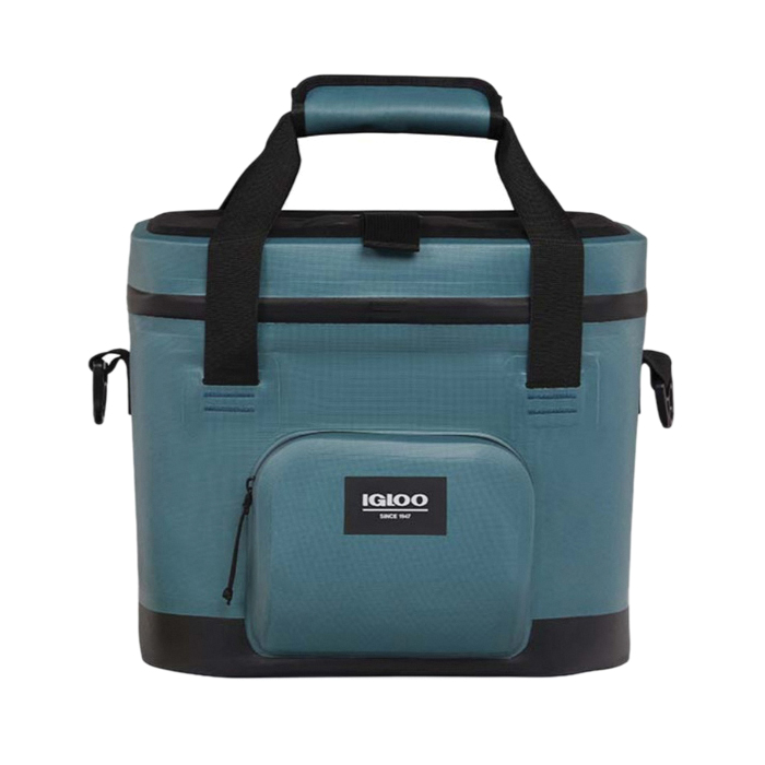Trailmate Series 0062207 Heavy-Duty Cool Bag, 31 cm L, 44.5 cm W, 30 qt, EVA/HDPE/Polyester, Spruce, Zipper
