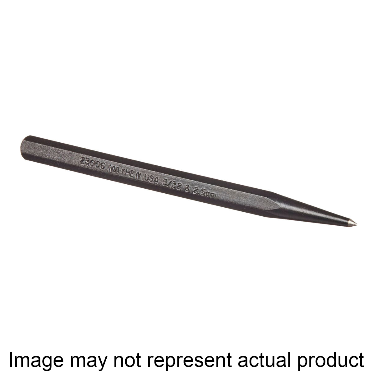 73102 Prick Punch, 3/8 in Tip, 5 in L