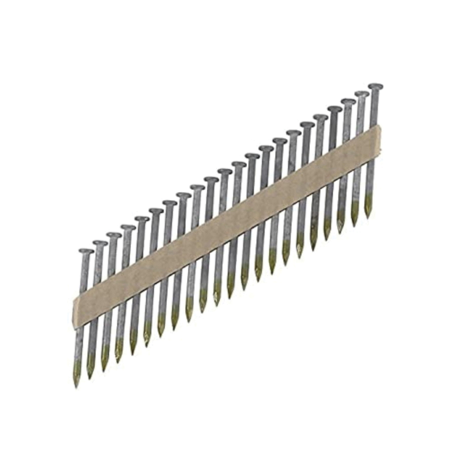 17104HPT Metal Connector Nail, 1-1/2 in L, Electro-Galvanized, Full Round Head, Smooth Shank