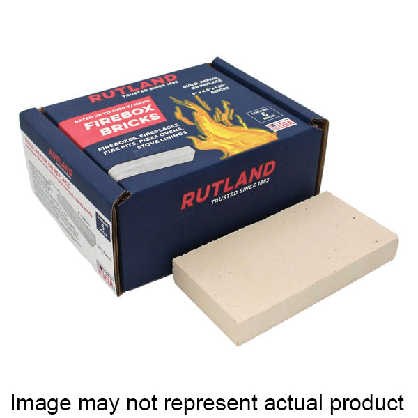 603-1 Fire Brick, 9 in L, 4-1/2 in W