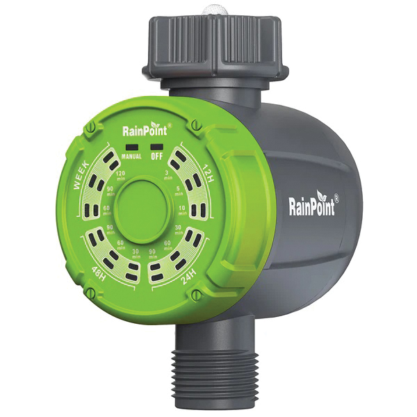 Rainpoint Hose End Water Timer, Baldr, 1 Zone - 1