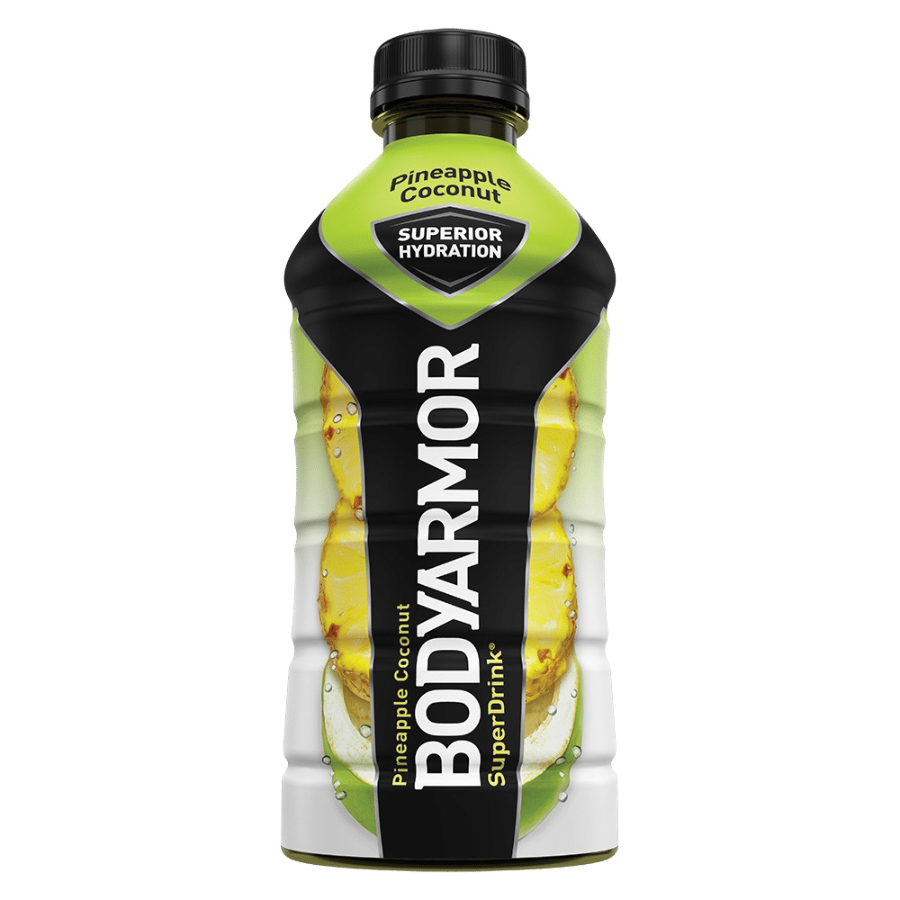 858176002522 Sports Drink, Pineapple Coconut, 16 oz Bottle