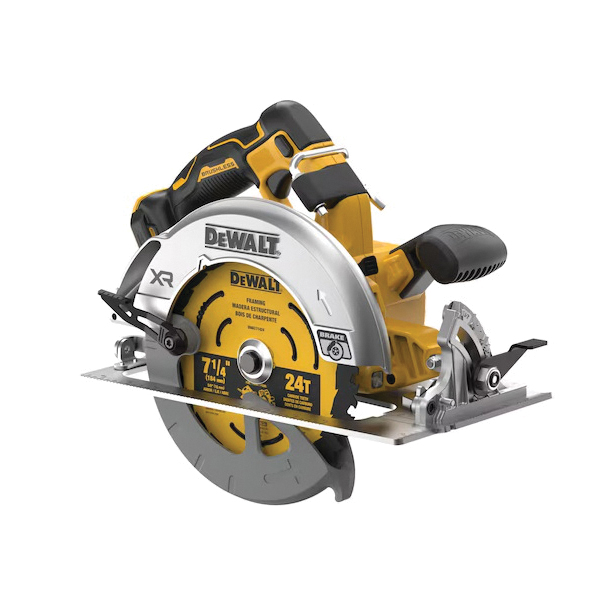 DCS590B Cordless Circular Saw, Tool Only, 20 V, 7-1/4 in Dia Blade, 57, 45, 22.5 deg Bevel