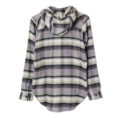 売れ筋商品|||カブー カットソー トップス レディース Jess Hooded Shirt - Women's Misty Night Women's Jess Hoodie, Misty Night, M | KAVU