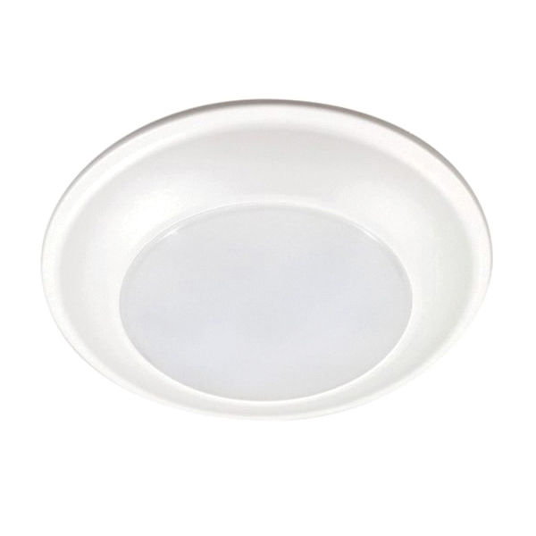 HLS Series HLS6099401EWH-6BP Light Fixture, 0.128 A, 120 V, 15.4 W, LED Lamp, 945 Lumens, 4000 K Color Temp