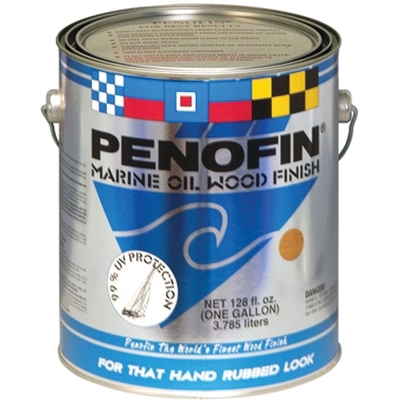 Penofin F1EMAGA Wood Stain, Flat Matte, Natural, Liquid, 1 gal