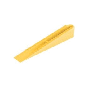 Lash 99727 Leveling Wedge, 2 in Thick, Plastic, Yellow
