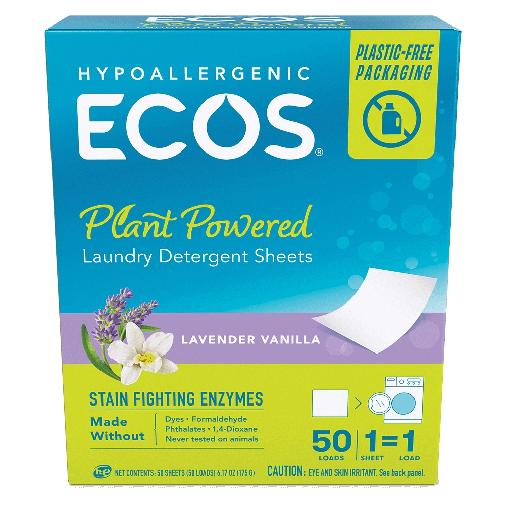 9538/10 Laundry Detergent, 50, Sheet, Lavender Vanilla