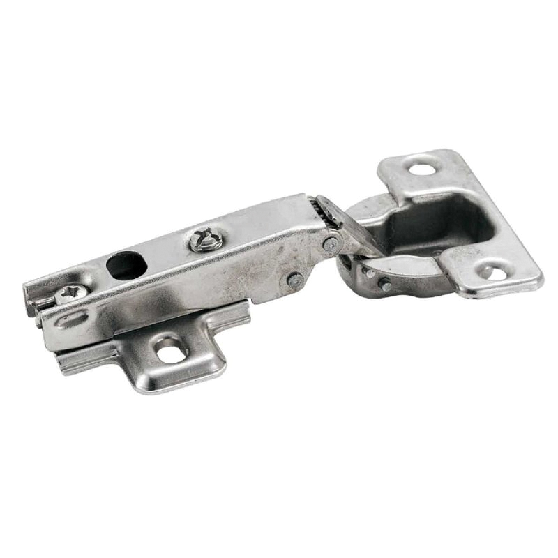 Amerock BP9239SLFR Cabinet Hinge, Nickel, 110 deg Hinge Opening, Screw Mounting - 1
