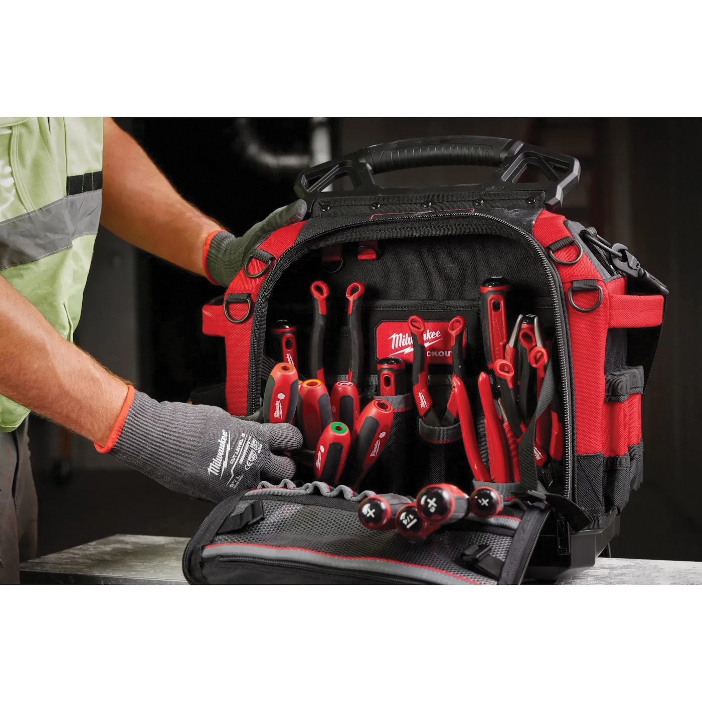 Milwaukee HollowCore Series 48-22-2444 Nut Driver Set, 4 -Piece, Polypropylene/Steel, Red - 2