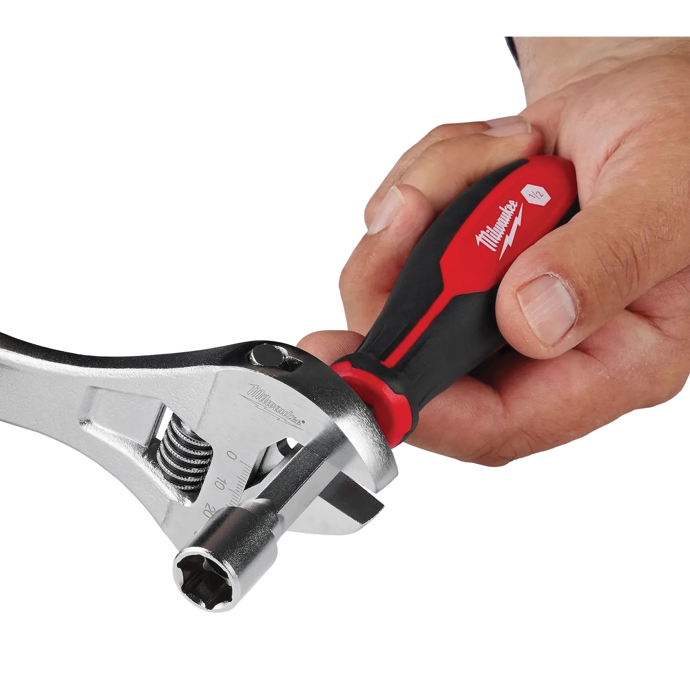 Milwaukee HollowCore Series 48-22-2444 Nut Driver Set, 4 -Piece, Polypropylene/Steel, Red - 4