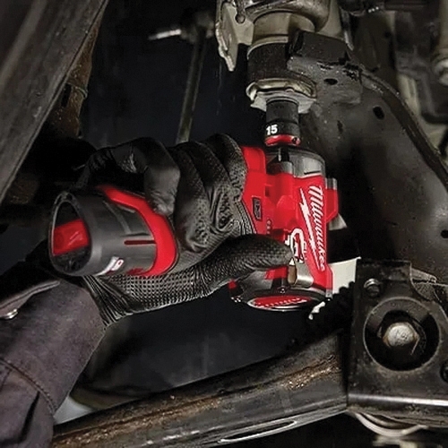 Milwaukee M12 FUEL Series 2563-20 Stubby Impact Wrench, Tool Only, 12 V, 1/2 in Drive, 3300 ipm, 3000 rpm Speed - 4