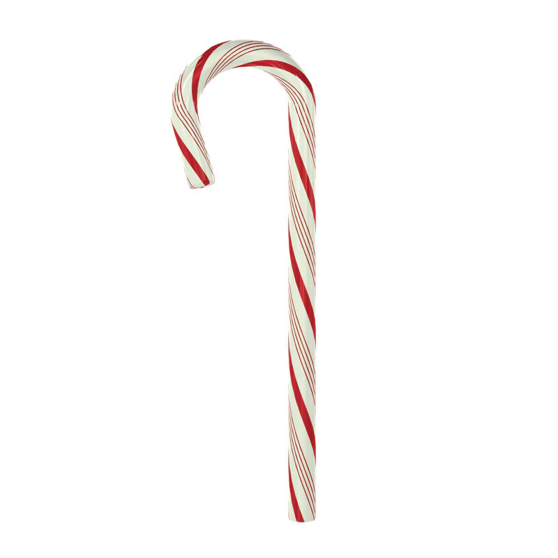 Spangler 600684 Candy, Cane, Peppermint, 1 oz Jar - 2