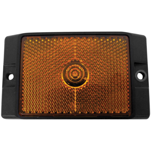 V215A Marker Light, 12 V, LED Lamp, Amber Lens, Surface
