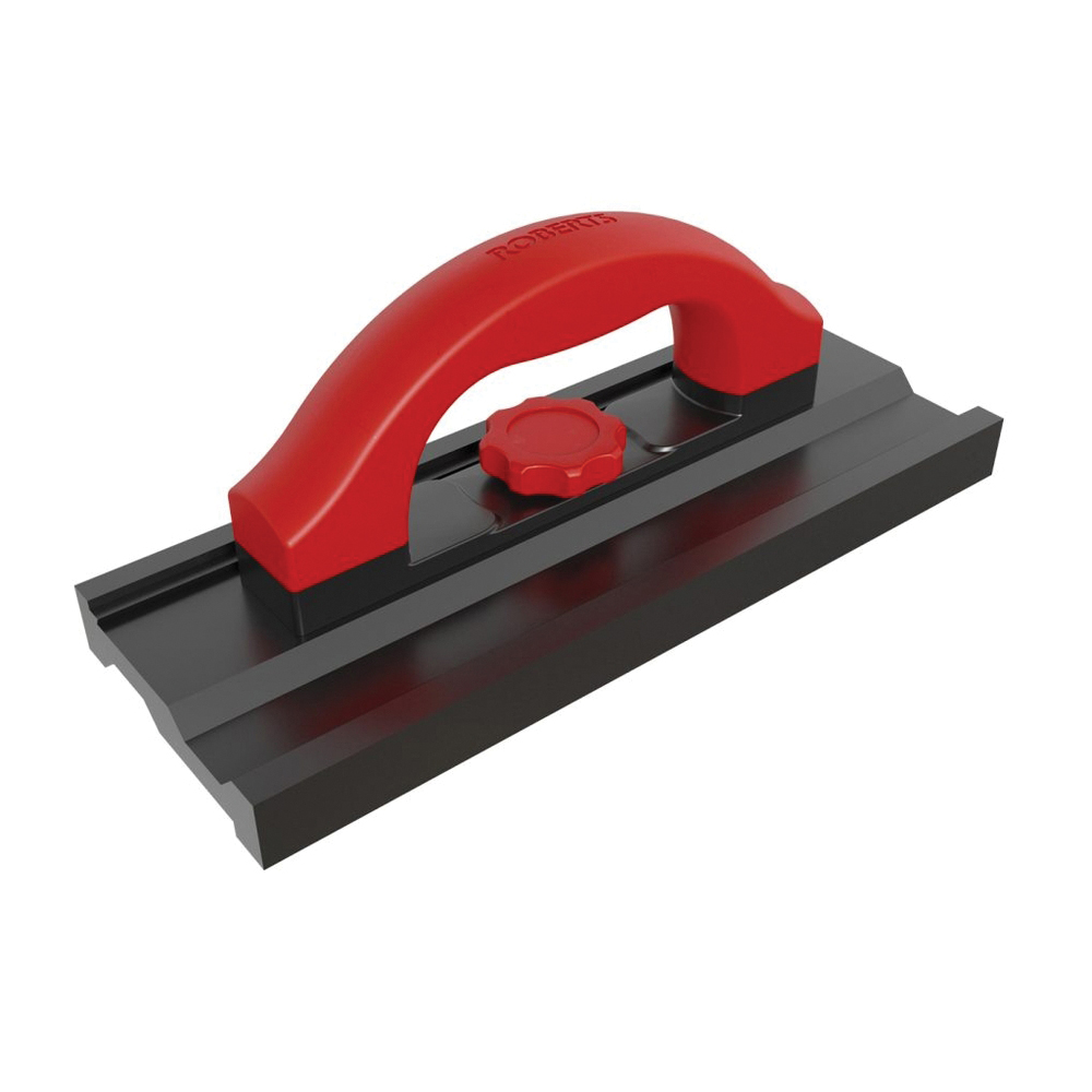 Double Tap Series 10-49 Reversible Tapping Block, 10 in L, 3-1/2 in W, Nylon, Black/Red