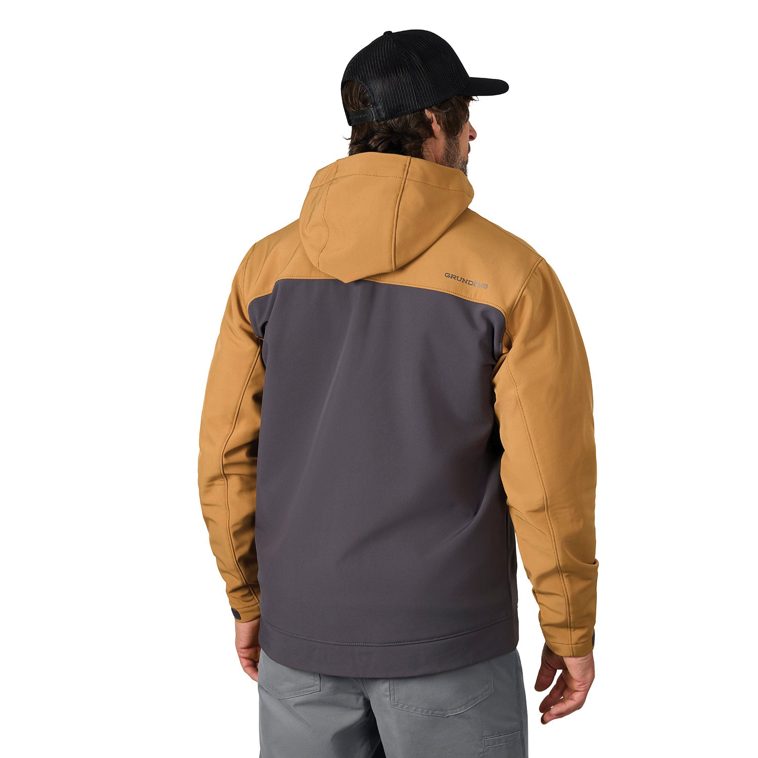 Grundens Bulkhead Series 20059-236-0016 Jacket, XL, Fleece, Anchor/Whiskey, Zipper - 3