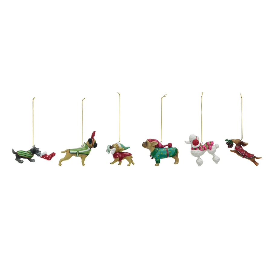 Creative Co-Op Whimsy Series Dog Ornament - Thumbnail 2