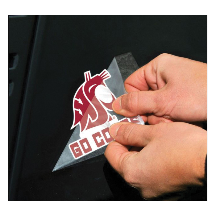 Wincraft 11407320 Perfect Cut Color Decal, Washington State Cougars, Vinyl Adhesive - 2
