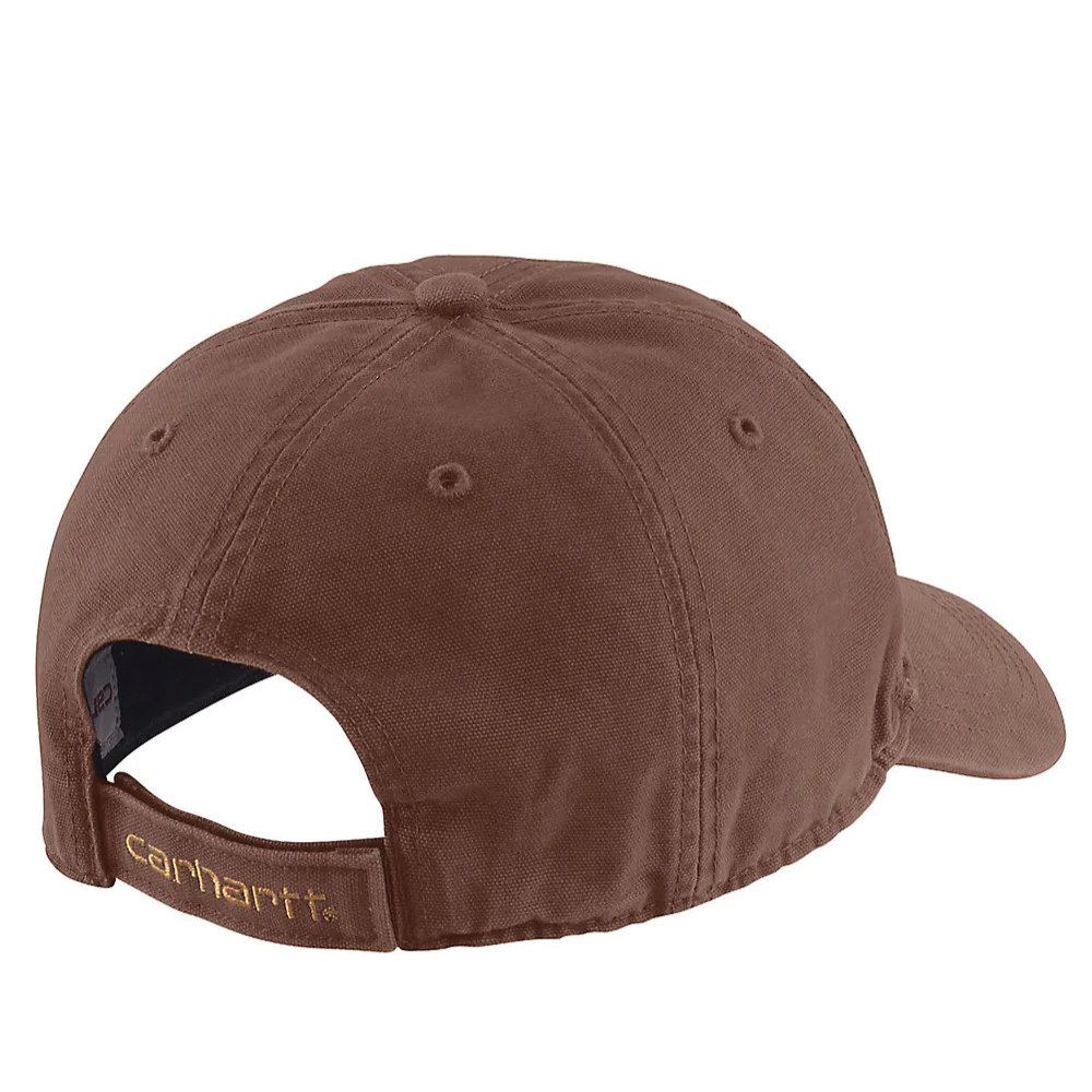 Carhartt 100289-B80-OS Cap, Leatherette Carhartt Label, O
