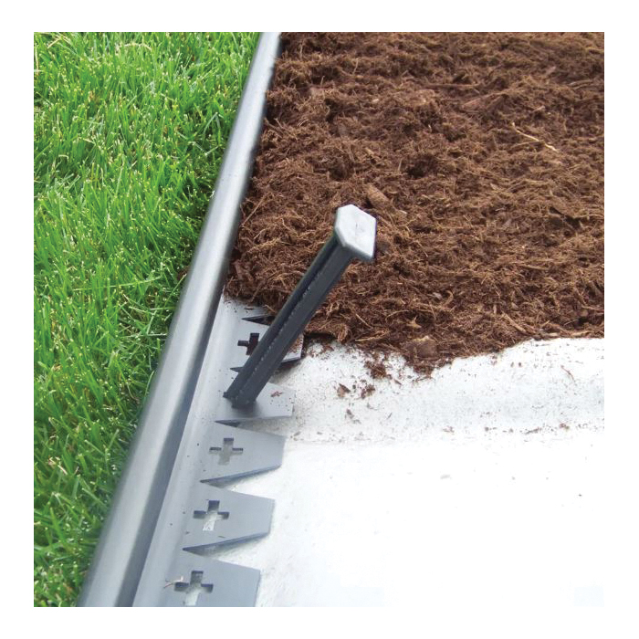 Valley View Easy Diamond EDG-20 Ground Edging, 20 ft L, 1-1/2 in H - 2