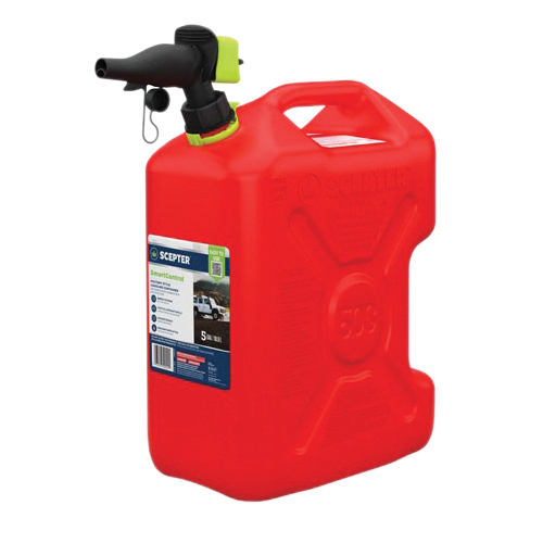 FSCRVG5 Can, 5 gal, HDPE, Red
