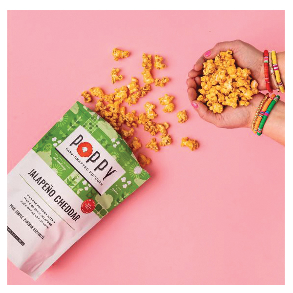 Poppy Handcrafted Popcorn JCMBC Popcorn, Jalapeno Cheddar, 3 oz - 4
