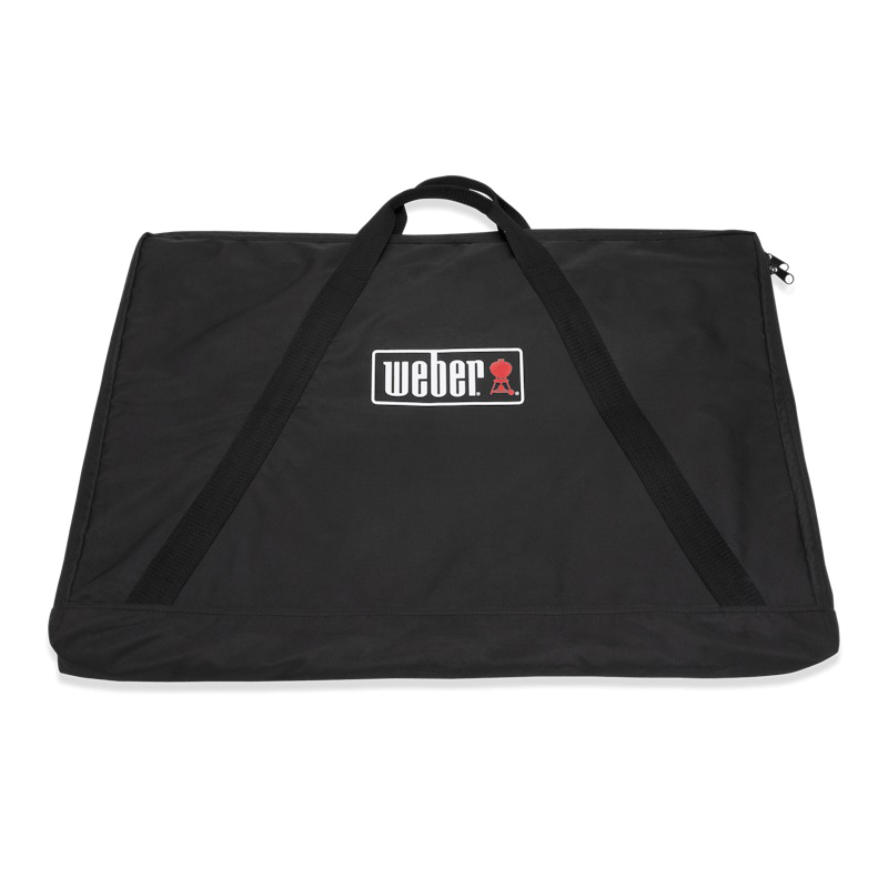 Griddle Insert Storage Bag, Weber, 7.3 in W, 3 in D, 11.3 in H, Fabric - 2