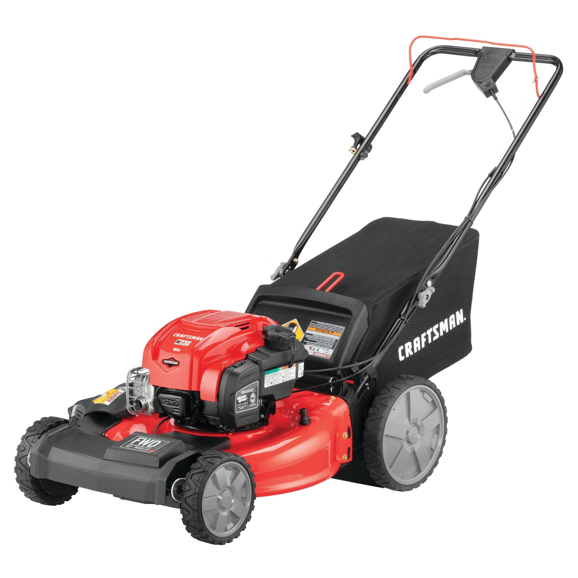 12AVB2R3793 Lawn Mower, 163 cc Engine Displacement, Gas, 1-Blade, Pull Start