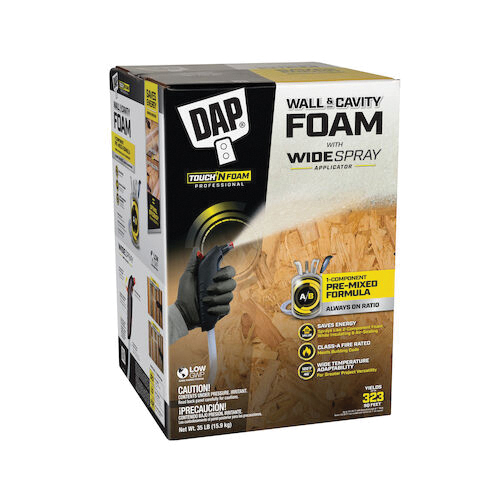 7565000353 Wall and Cavity Foam Sealant, Cream, 24 hr Functional Cure, 40 to 120 deg F, 35 lb