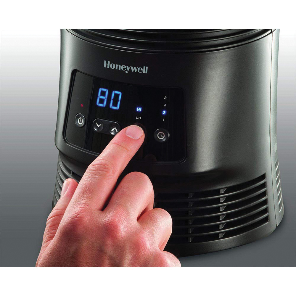 Honeywell HHF370BV3 Digital Fan Forced Heater, 1500 W, Black - 4