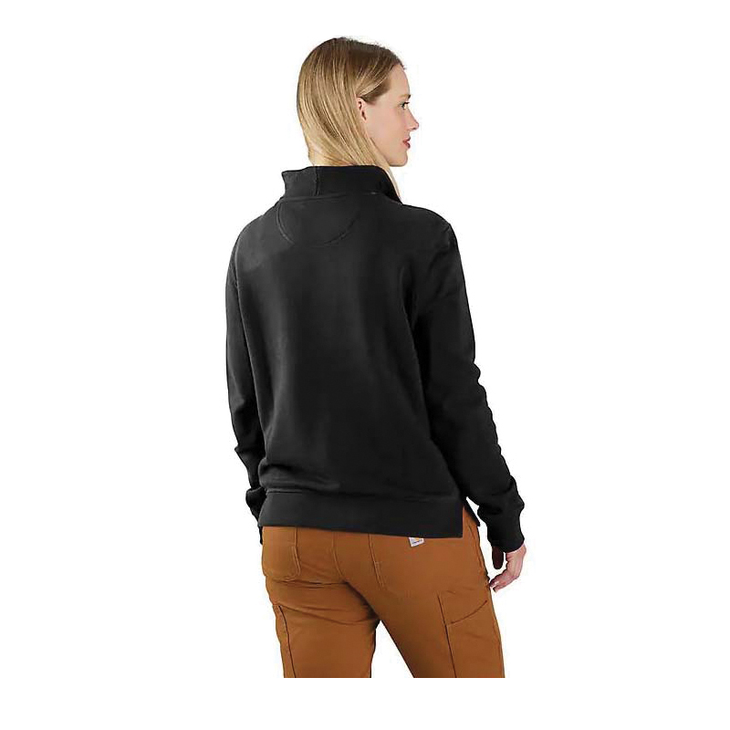 Carhartt Fiber Series 106451-N04-S Sweatshirt, S, Regular, Cotton/Tencel Lyocell, Black - 2