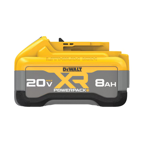 DEWALT 20V MAX* XR POWERPACK DCB2108 Battery Pack, 20 V Battery, 8 Ah - 2