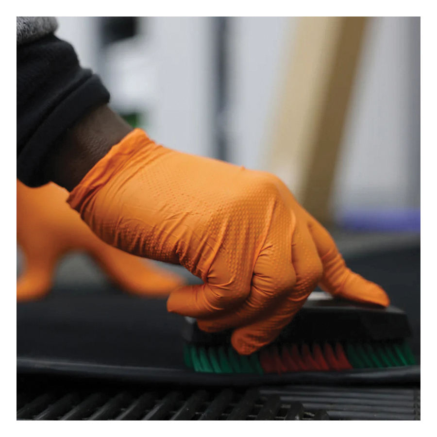 Gator Gripz 570241 Work Gloves, XL, Nitrile, Orange - 3