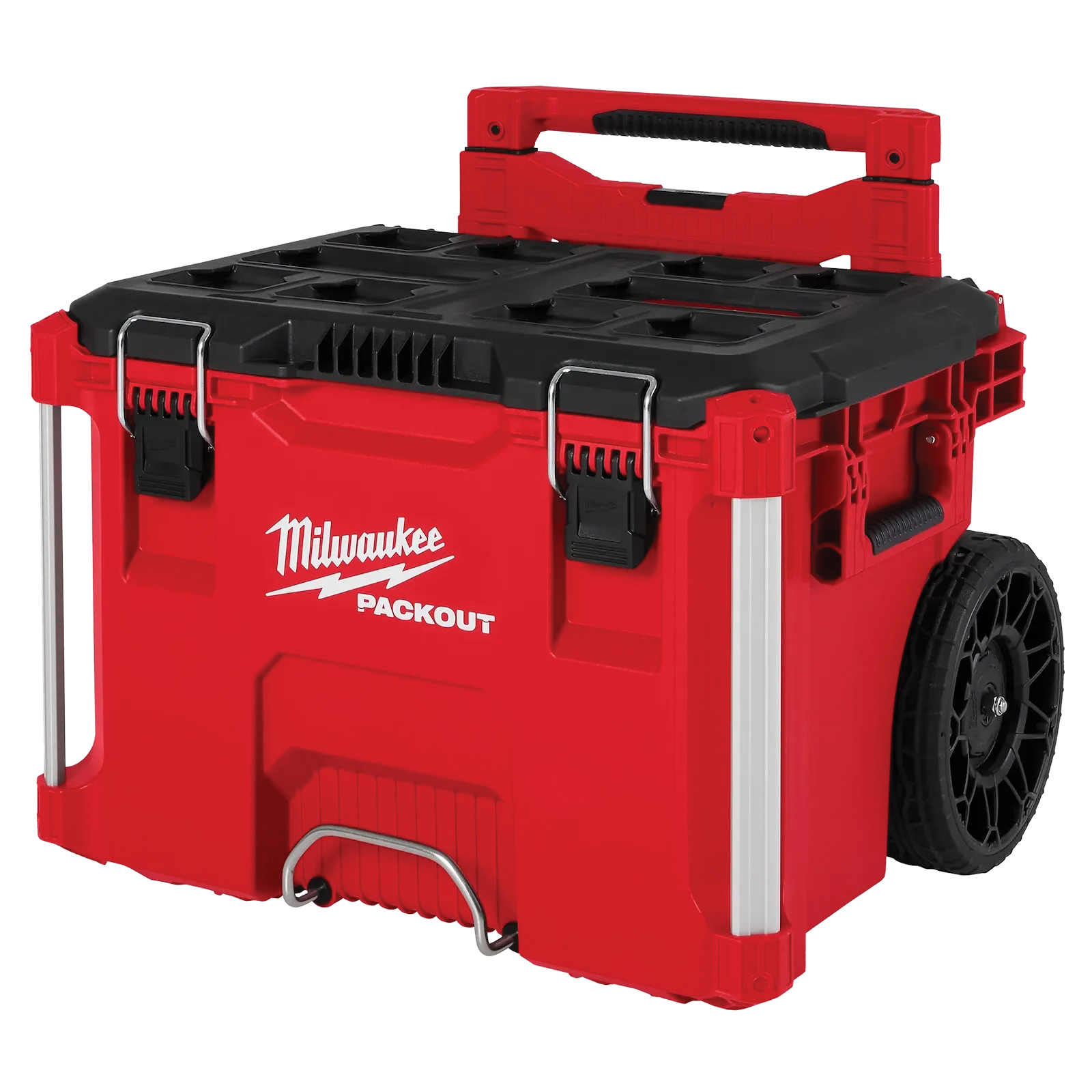 PACKOUT Series 48-22-8427 Rolling Tool Box, 3450 cu-in, Polypropylene, Red