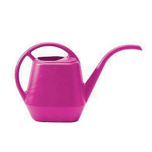 Aqua Rite Series JW41-15 Watering Can, 144 oz Can, Long Spout, Plastic, Fuchsia