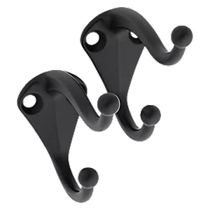 N830-599 Coat Hook, 35 lb, Matte