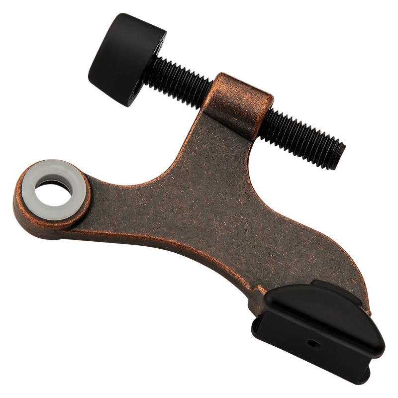 N830-563 Hinge Pin Door Stop, 2-1/16 in Projection, Zinc, Antique Bronze