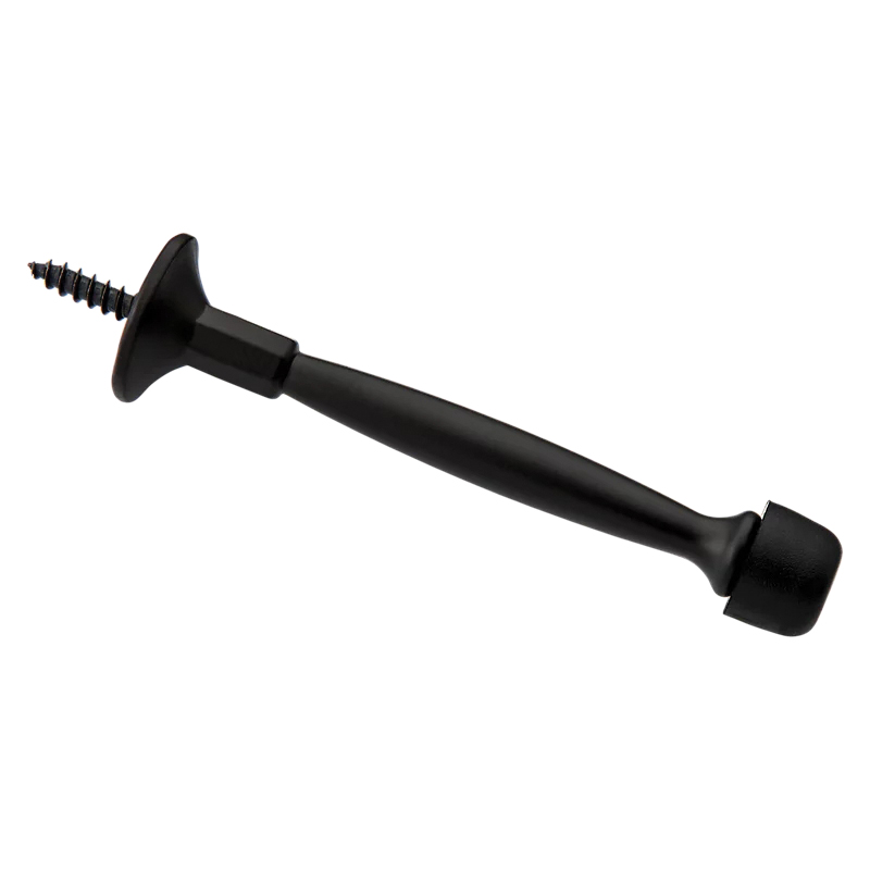 236 Series N830-551 Rigid Door Stop, 4 in Projection, Zinc, Matte