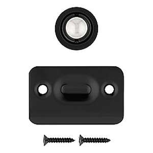 National Hardware N830-579 Drive-In Ball Catch, Matte, Black, Door, Wall - 5