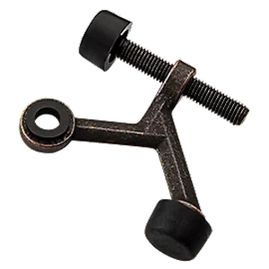 N830-567 Hinge Pin Door Stop, 9/16 in Dia Base, Steel/Zinc, Oil-Rubbed Bronze