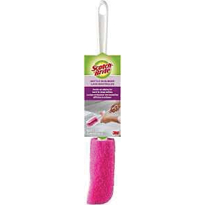 507 Bottle Scrubber, 11.938 in OAL, Comfort Grip Handle, Plastic Handle