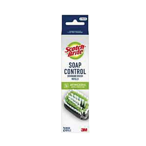 751U-RF-2 Soap Control Brush Refill, Nylon Bristle, 7.6 in L