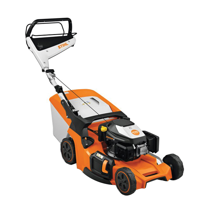 RM 453 V Lawn Mower, 166 cc Engine Displacement, Petrol, 51 cm W Cutting, 20 to 100 mm H Cutting Increments