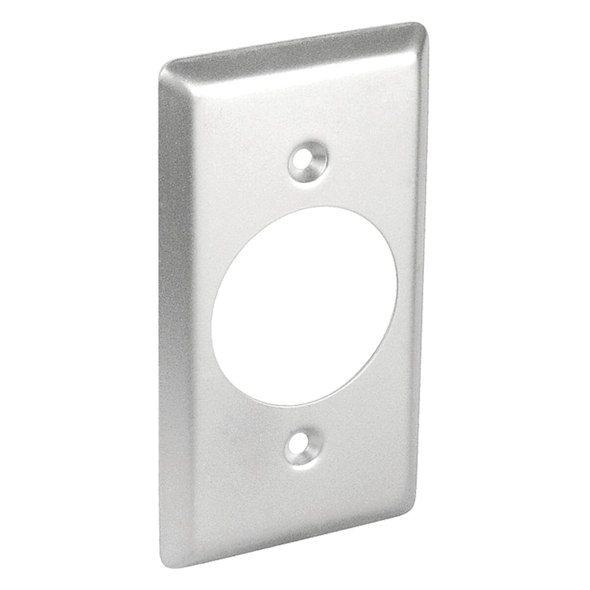 G19420-UPC Box Cover, 2 in W, Rectangular, 1-Gang, Steel, Silver, Galvanized