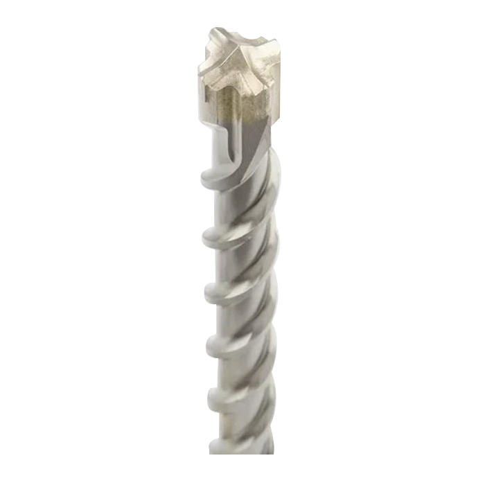 MX4 48-20-7228 Hammer Drill Bit, 7/8 in Dia, 10 in OAL, 4-Cutter, Variable Flute, 13/32 in Dia Shank, SDS Plus Shank