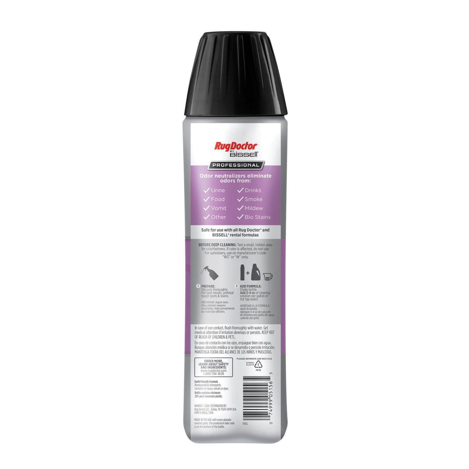 RugDoctor 5156 Professional Odor Remover, 16 oz Bottle, Liquid, Floral - 2