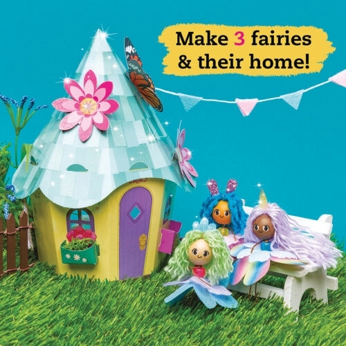 Klutz 9781338702231 Enchanted Fairy House Book and Activity Kit - 3
