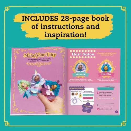 Klutz 9781338702231 Enchanted Fairy House Book and Activity Kit - 4