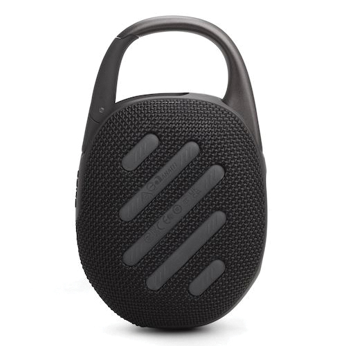 JBL JBLCLIP5BLKAM Portable Speaker, Battery Included, 3.8 V, 5.32 W-hr, 95 Hz to 20 kHz, Bluetooth, >85 dB - 3