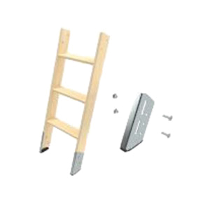 LXSWEXTLEG Stile Ends, Silver, For: LWB, LWP, LWT, LWF-R, LTK and LWF Attic Wooden Ladders